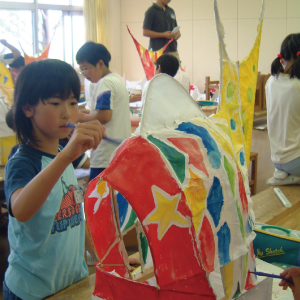 小学校で鯛車教室スタート